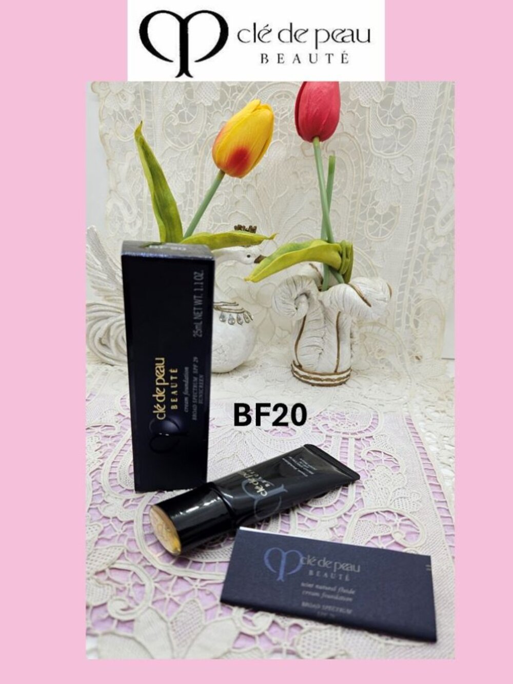 Clé de Peau Beauté Cream Foundation BF20 NIB